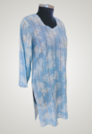 Blue color 1 piece printed kurti1